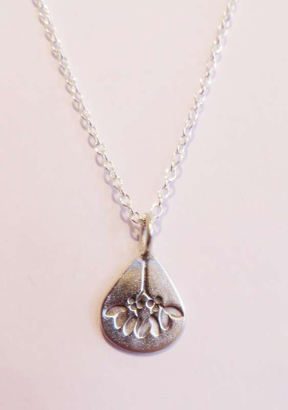 Silver season necklace (winter)